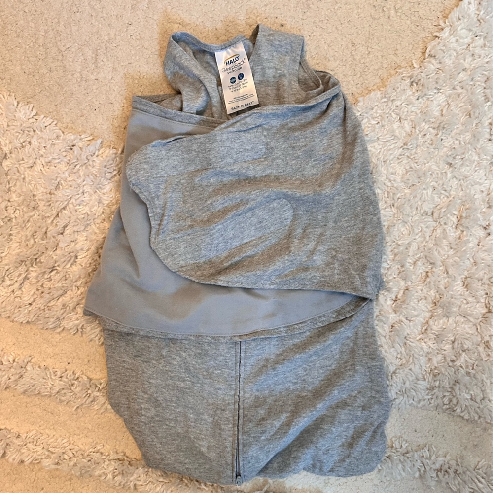 Halo sleep sack swaddle in Gray